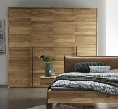 Massief houten draaideur kledingkast Massivo- 4 deurs - 2 units - Home collection