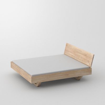 Massief houten design bed Quadra Soft
