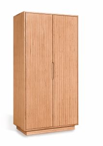 Massief houten draaideur kledingkast Close-it - 2 deurs