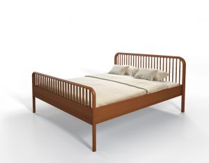 Geolied houten bed Luca van Luna Design